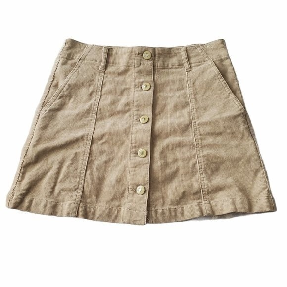 Forever 21 Premium Corduroy Mini Skirt Size 27 - Picture 1 of 9